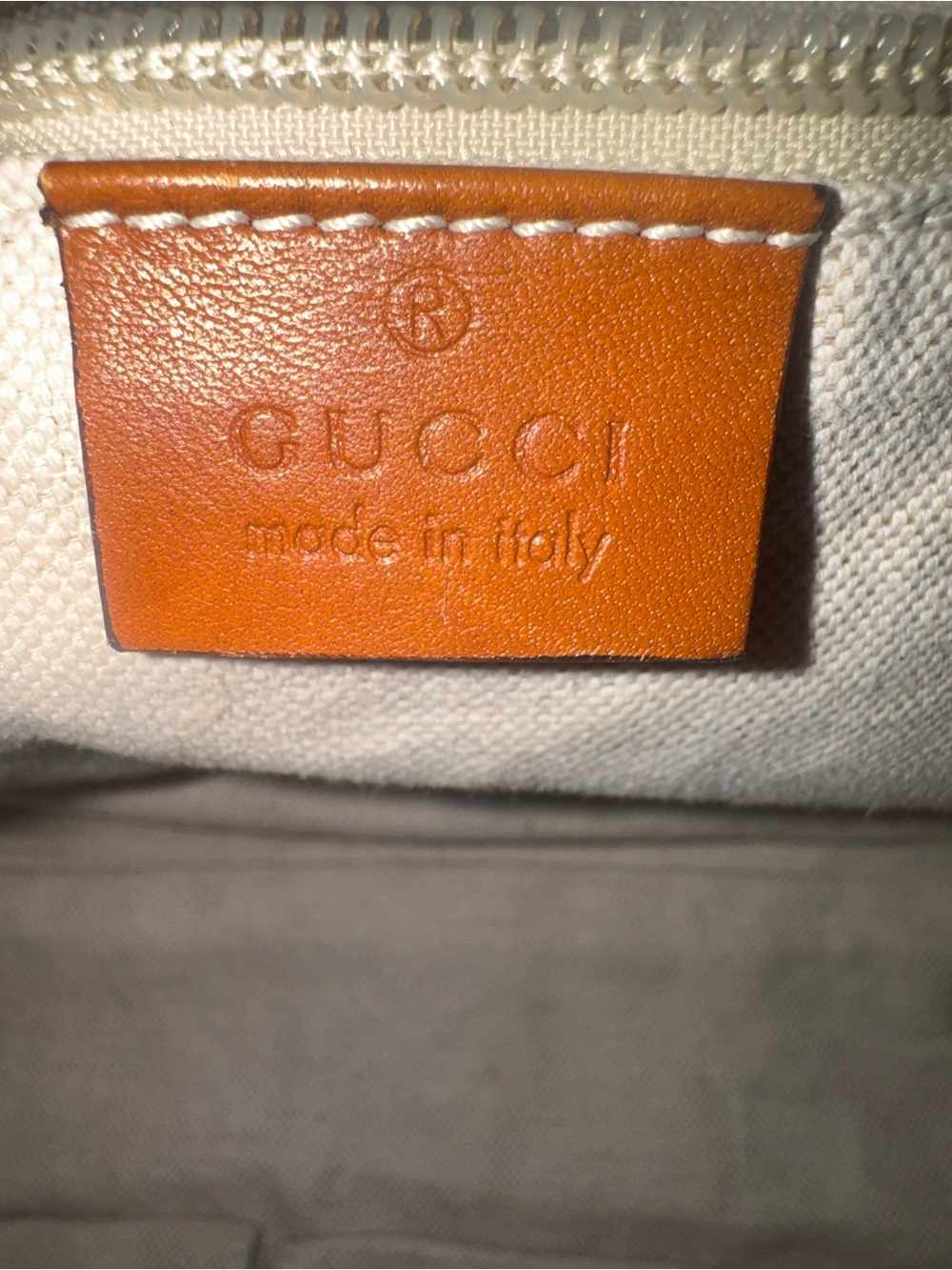 Gucci Guccissima rare blue canvas tote ✅AUTHENTIC✅ - Picture 4 of 10
